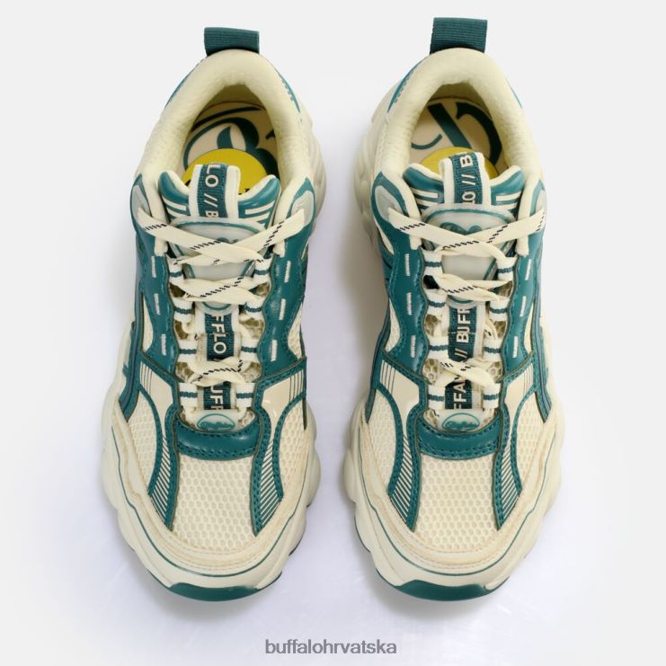 krem/zeleno Buffalo cld run jog tenisice niske veganske |tenisice TDD6T912